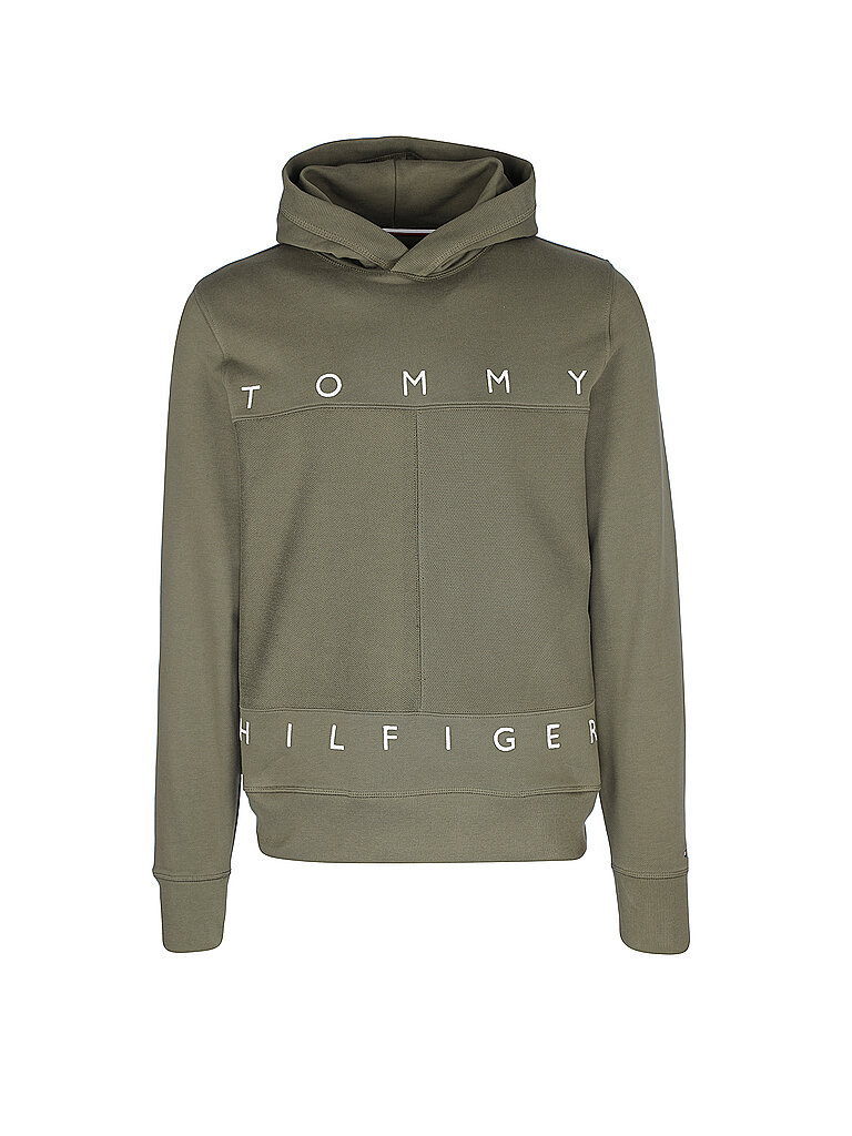 TOMMY HILFIGER Kapuzensweater - Hoodie olive | S